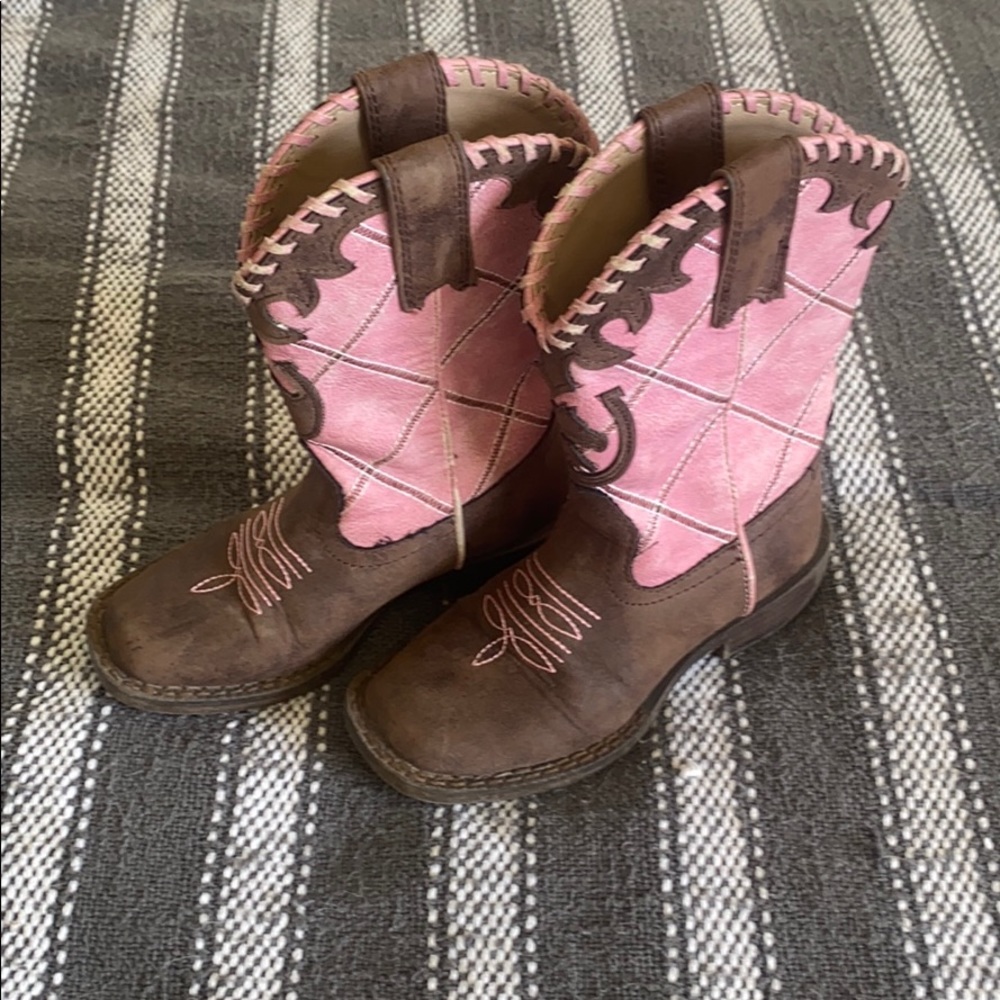 Little Girls Roper Cowgirl Boots